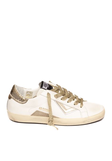 White/gold suprime sneaker 4B12 | SUPRIME DPELLE-DB252